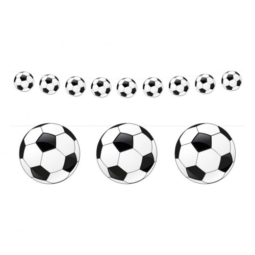 Football Football paper garland 200 cm
