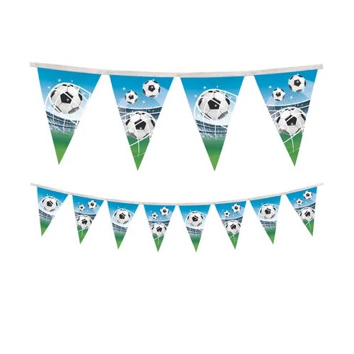 Football Soccer Fans textile bunting 2.3 m