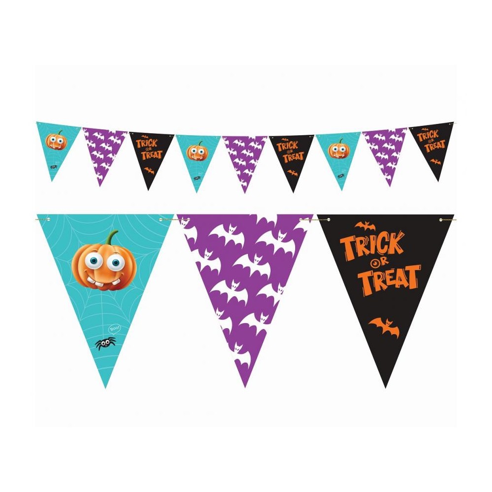 Halloween Boo banner garland 250 cm