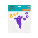 Halloween Boo gel window sticker set
