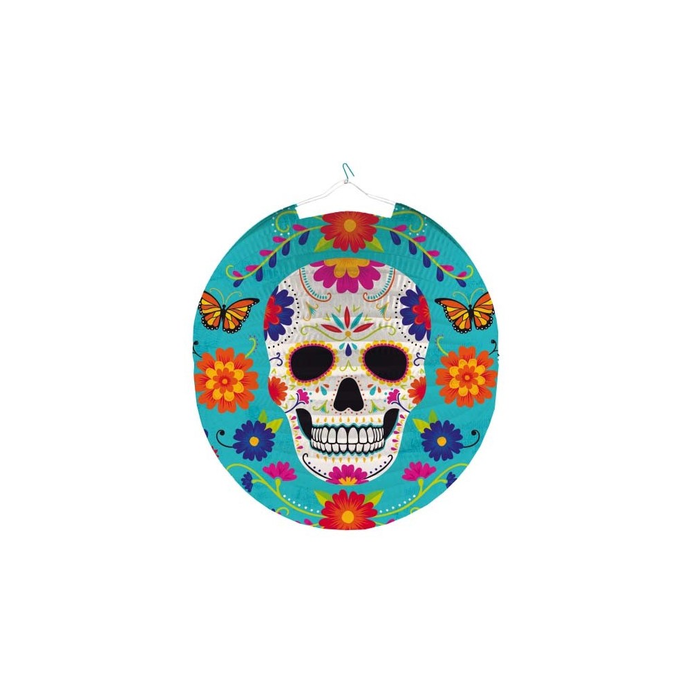 Halloween Day of the Dead lantern 25 cm