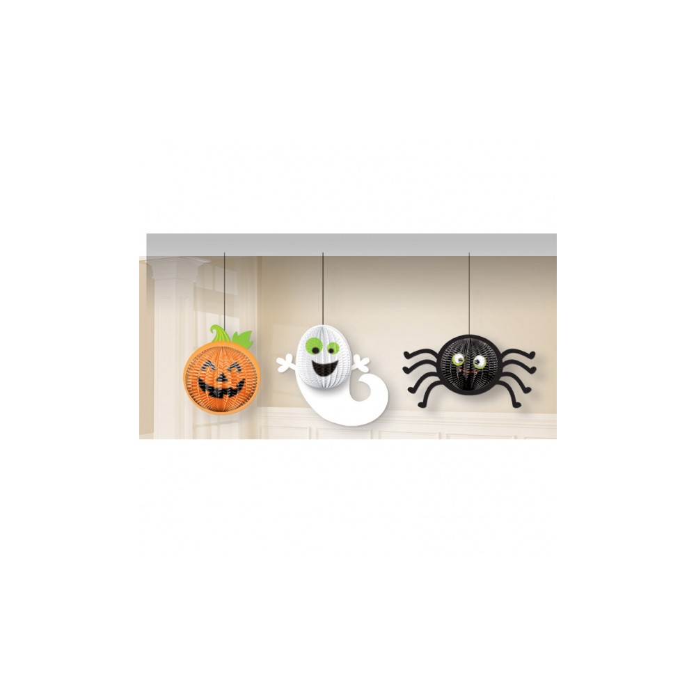 Halloween hanging decoration set of 3