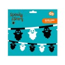 Halloween Ghost, Ghost paper garland 360 cm