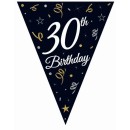 Happy Birthday B&C Happy Birthday 30 Banner Garland 270 cm