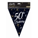 Happy Birthday B&C Happy Birthday 50 Bunting 270 cm