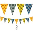 Harry Potter Hogwarts Houses flag garland FSC 2.3 m