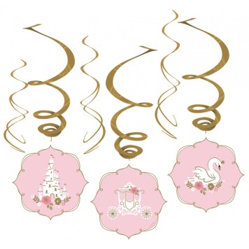 Princess Swan Ribbon decoration 6-piece set