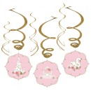 Princess Swan Ribbon decoration 6-piece set