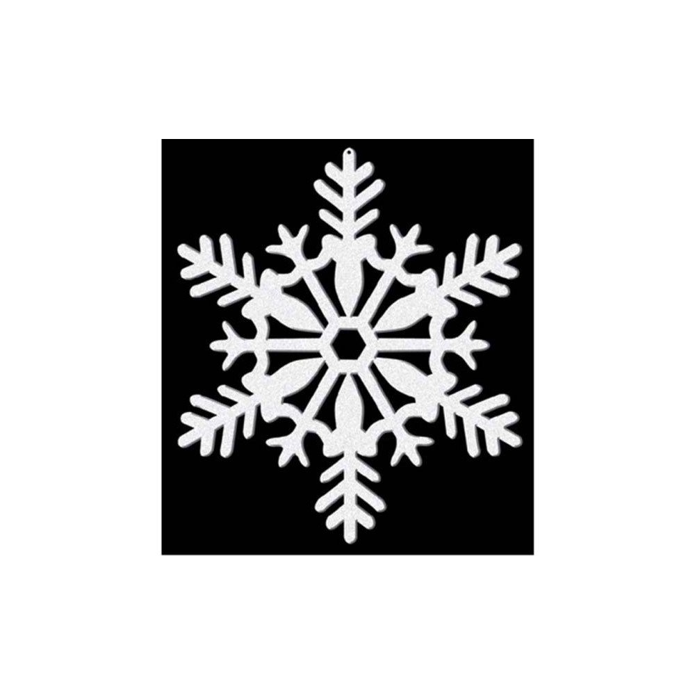 Christmas Snowflake Hanging Decoration, Set of 4