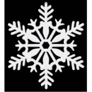 Christmas Snowflake Hanging Decoration, Set of 4