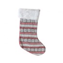 Christmas Snow Flakes, Snowflake Christmas Stocking, Boot 55.5 cm
