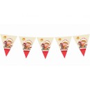 Indian Indian Party, flag garland 360 cm