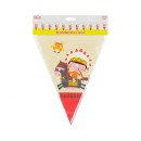 Indian Indian Party, flag garland 360 cm