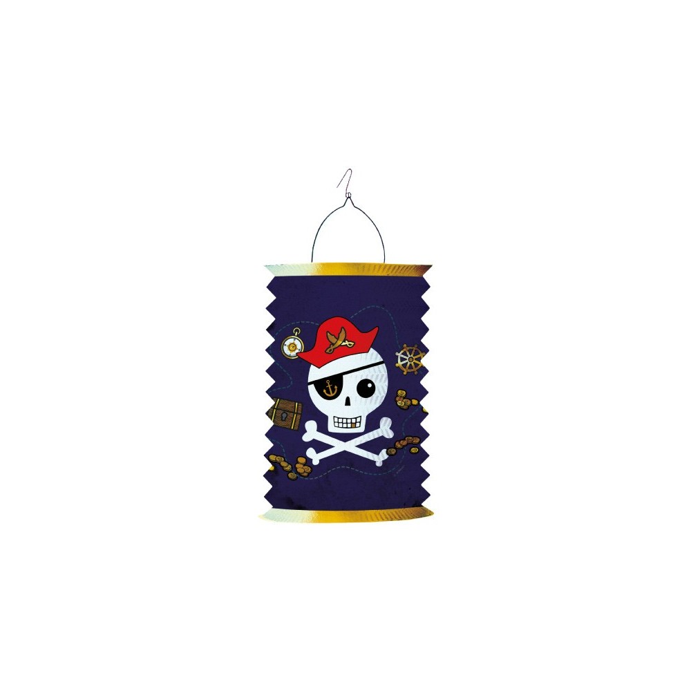Pirate lantern 28 cm