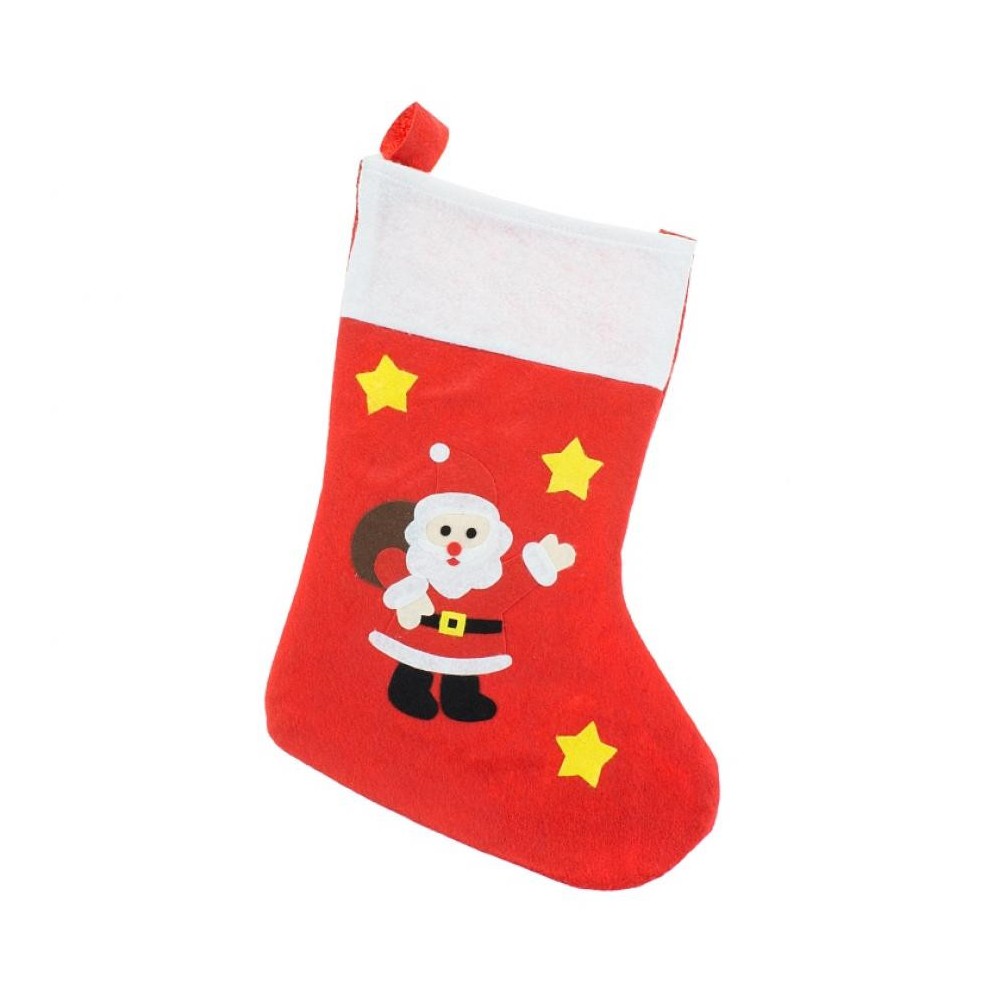 Christmas St. Nicholas fireplace stocking, boot 40 cm