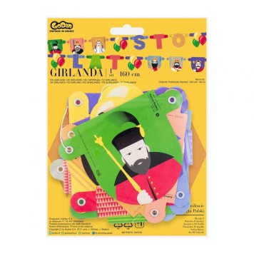 Party Royal Kings Sto Lat paper sign 160 cm