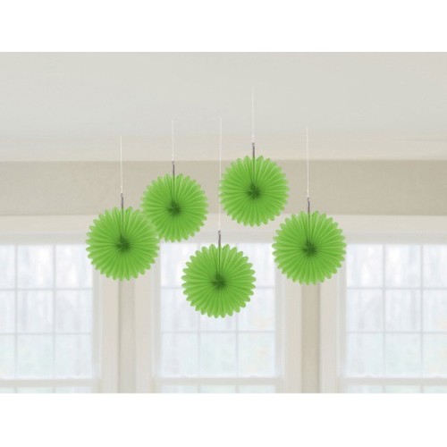 Colour Kiwi, Green mini hanging decoration 5-piece set