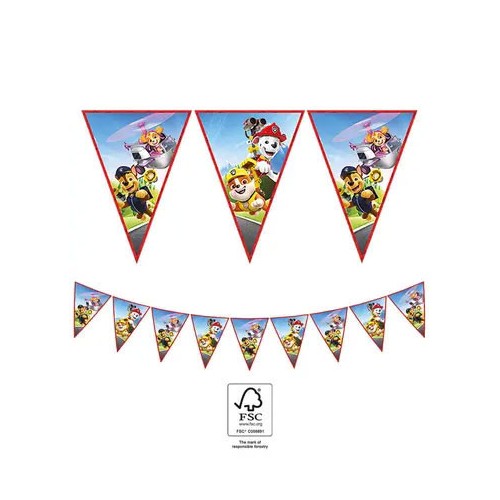 Paw Patrol Rescue Heroes flag banner FSC 2.3 m