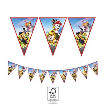 Paw Patrol Rescue Heroes flag banner FSC 2.3 m