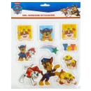 Paw Patrol Star Gel Window Sticker Set