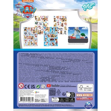 Paw Patrol Tower window sticker set