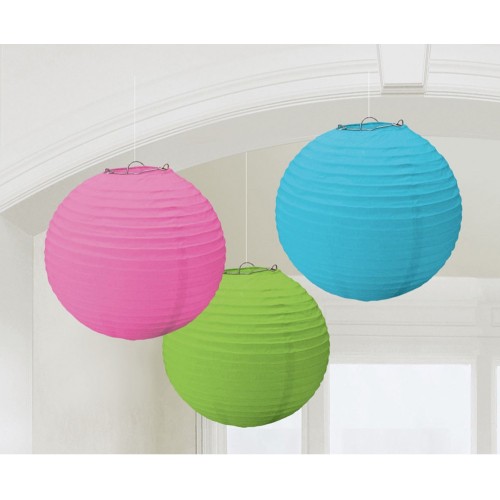Colour Multicolor, lantern set of 3 pieces