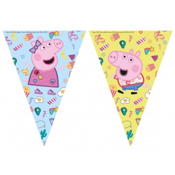 Peppa Pig Messy Play flag garland 2.3 m