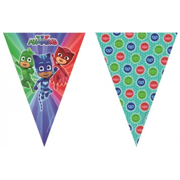 PJ Masks Trio flag garland 2.3 m