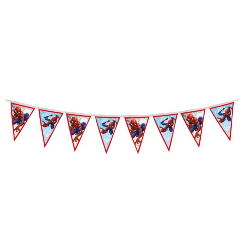 Spiderman Crime Fighter textile pennant garland 2.3 m