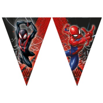 Spiderman World of Webs banner garland FSC 2.3 m