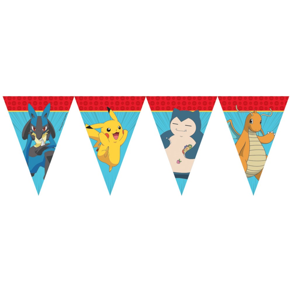 Pokémon Next Generation banner garland 2.3 m FSC