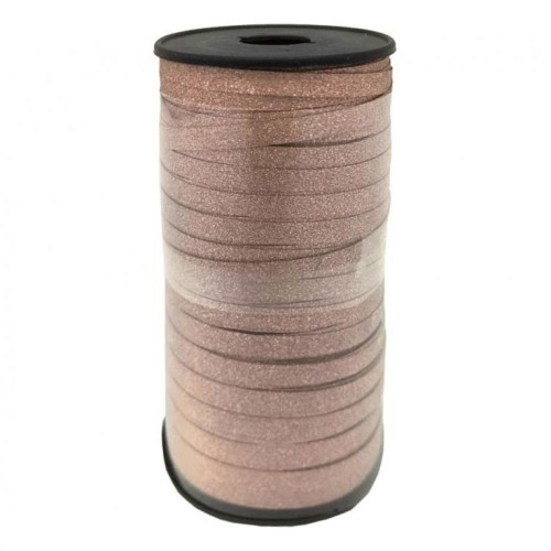 Colour Glitter Rose Gold Rose Gold Glitter Ribbon 92 m