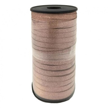 Colour Glitter Rose Gold Rose Gold Glitter Ribbon 92 m