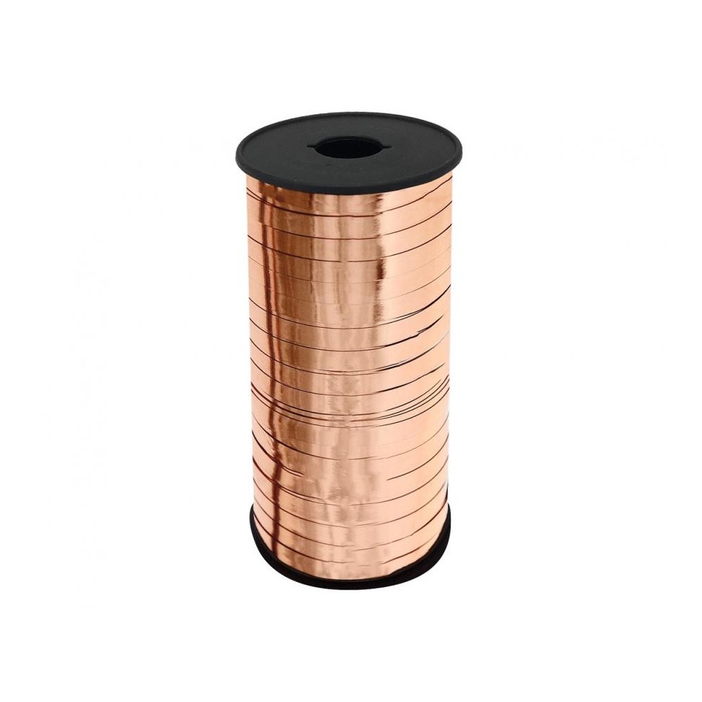 Colour Metallic Rose Gold ribbon 92 m