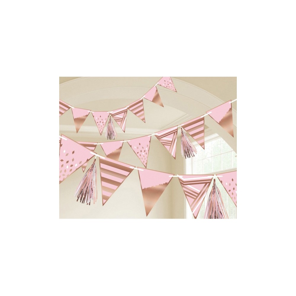 Colour Rose Gold Banner 255 cm