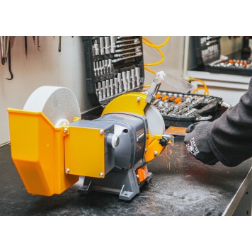 Szlifierka stołowa kamieniowa boczna 1850W PM-SS-1850M-SM