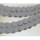 Colour Silver, Silver Paper Garland 365 cm