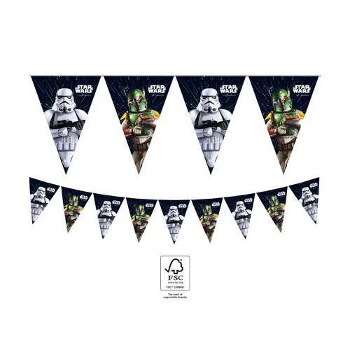 Star Wars Galaxy banner garland FSC 2.3 m