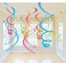 Colour Multicolour ribbon decoration 12-piece set