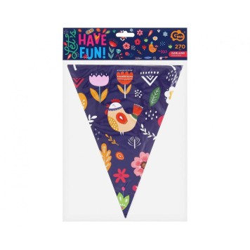 Spring Have Fun flag garland 270 cm