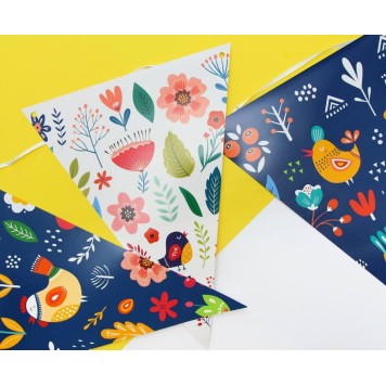 Spring Have Fun flag garland 270 cm