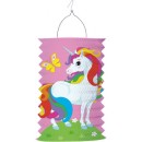 Unicorn Pink lantern 28 cm