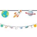 Space Rocket Space garland, decoration