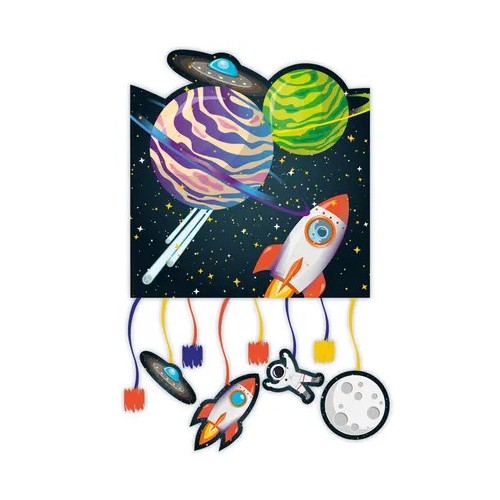 Space Rocket Space pinata