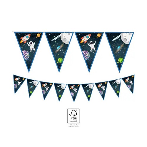 Space Rocket Space bunting FSC 2.3 m