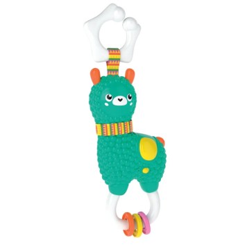 Animals Happy Alpaca Baby Rattle Clementoni
