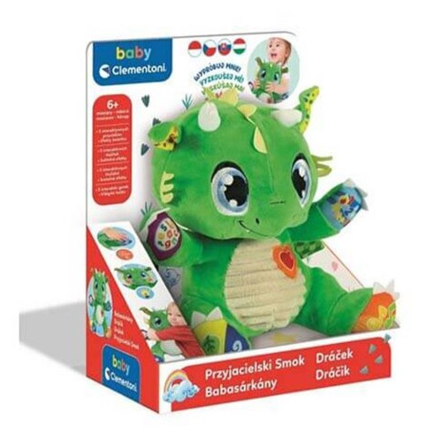 Dragon Smoky Interactive Baby Plush Toy Clementoni