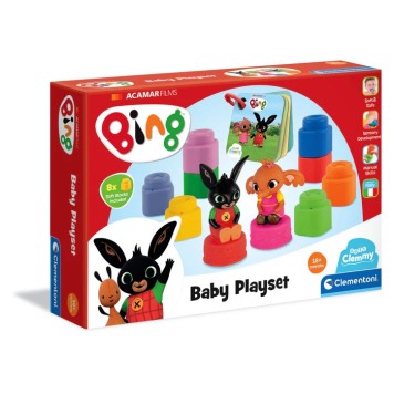 Bing Clemmy baby building block set Clementoni