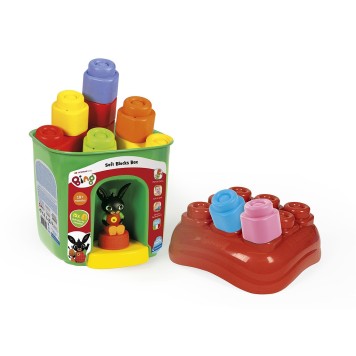 Bing Clemmy skills development block set in storage by Clementoni