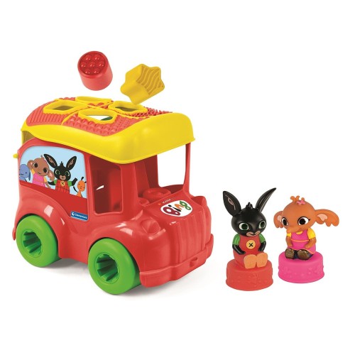 Bing Clemmy sensory shape sorter bus Clementoni